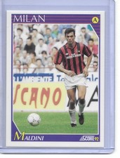 Score Calcio Italiano 1992 - Baggio, Maldini, Batistuta, Gullit, Zola, Careca