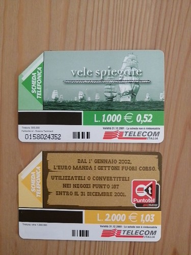 Lotto schede telefoniche - di,