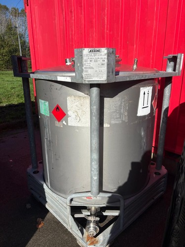 Cisterna inox pallettizzata - inox,