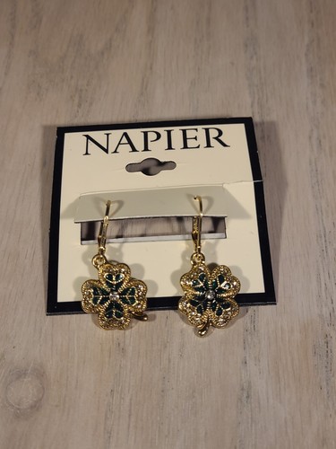Orecchini trifoglio napier - orecchini,