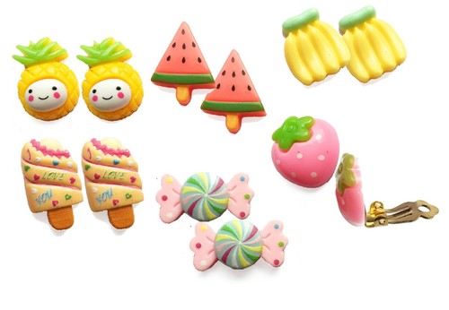 Orecchini clip per bambini - clip, on