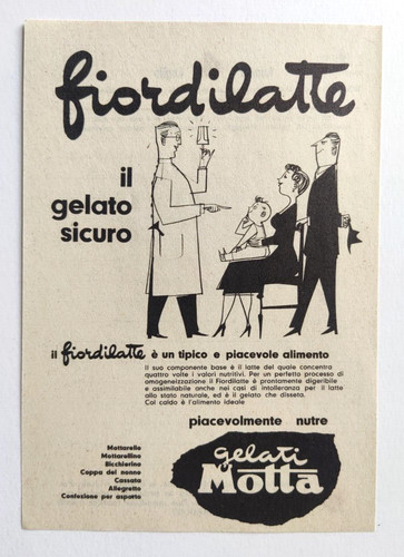 Pubblicita gelati motta - gelati,