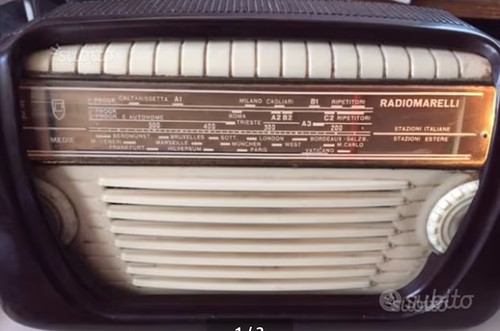 Radio marelli rd155x vintage - radio,