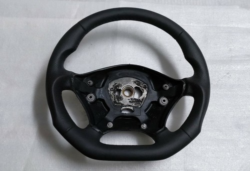 Volante pelle piatto per - volante, in
