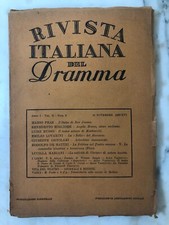 Rivista Italiana del Dramma