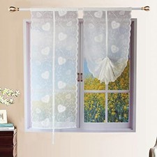 FYJS Tende da cucina ricamate