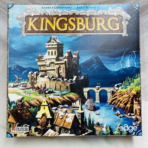 Kingsburg board game - board, sage