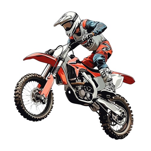 Adesivi dirt bike motocross - dirt,
