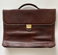 THE BRIDGE Borsa portadocumenti uomo vintage in pelle