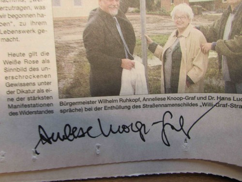 Original autogramm anneliese - original,