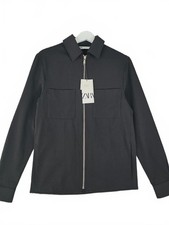 Sopracamicia ZARA nera con zip