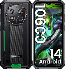 WP28E Rugged Smartphone 2025 Android 14-10600Mah Telefono Indistruttibile, 16GB+