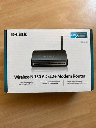 Link dsl 2640u adsl2 - d-link, modem