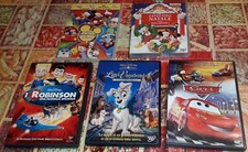 5 DVD WALT DISNEY: Play house - Cars - Robinson - Lilli II - Favoloso Natale   