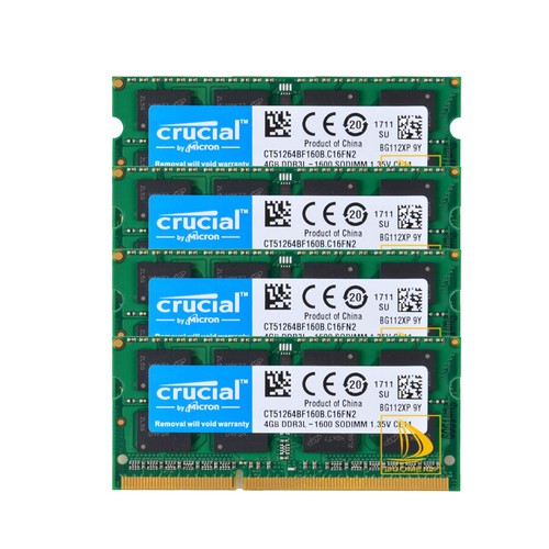 Crucial 4gb pc3l 12800s - 4gb,
