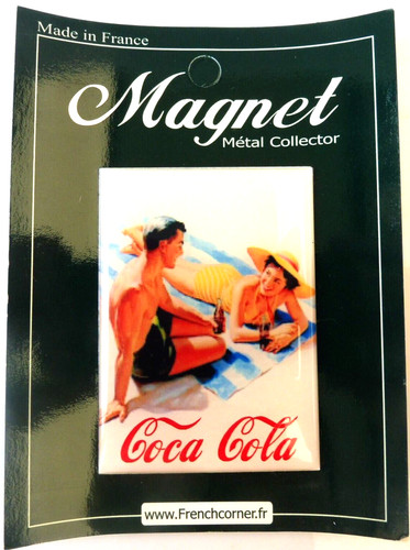 Coca cola magnet couple - magnet, sur