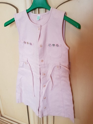 Abito scamiciato rosa cipria - scamiciato,