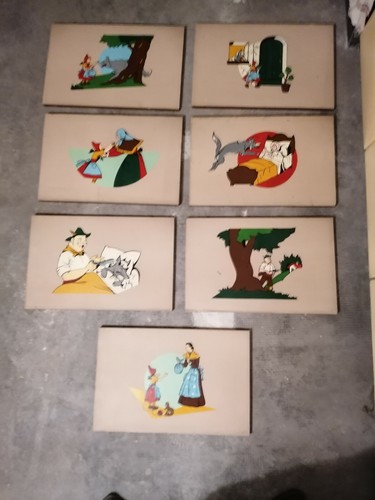Dipinti legno 23 - su, pezzi