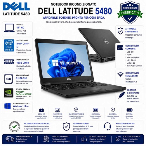 Notebook ricondizionato core - ricondizionato,