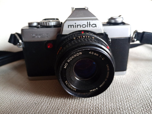 Fotocamera vintage minolta - fotocamera,
