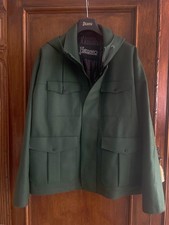 Herno Field Jacket Wool Size 50 Like New