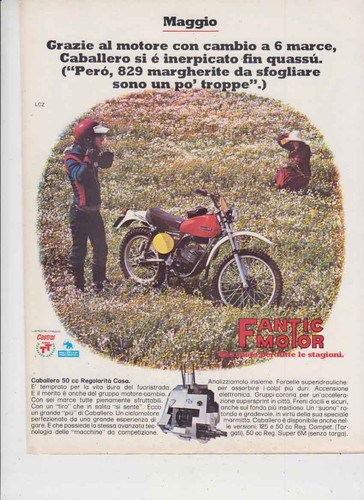 Advertising pubblicità fantic - advertising, pubblicità-fantic