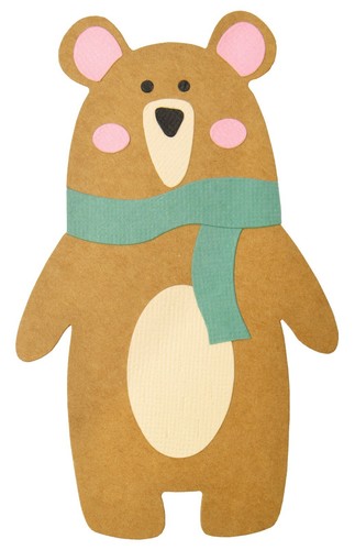Die orso sizzix bigz - orso,