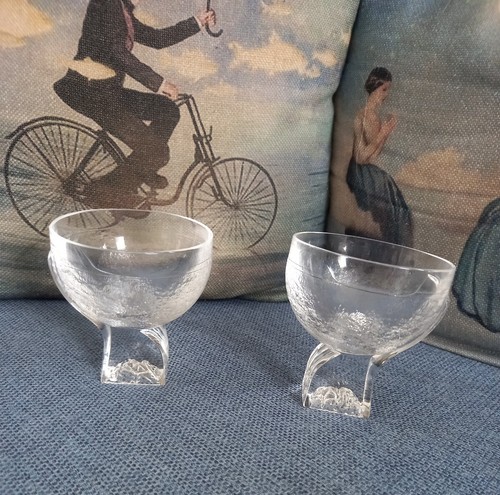 Vintage coppia bicchieri coppa - coppia,