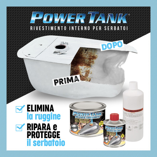 Power tank bianco - power, kit