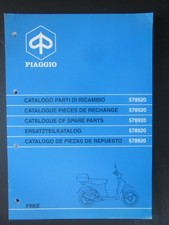 Piaggio Free 50 1995-1996-1997-1998-1999 catalogo originale parti di ricambio