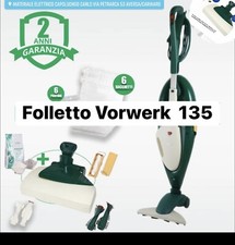 ASPIRAPOLVERE VORWERK FOLLETTO VK135 CON BATTITAPPETO EB350 ED HD35 CON ROTELLE