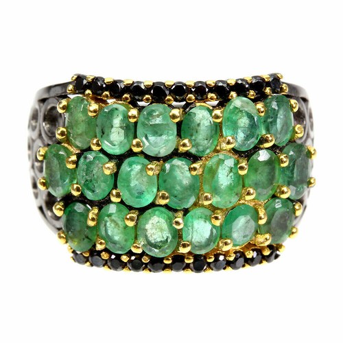Anello smaraldo verde - smaraldo,