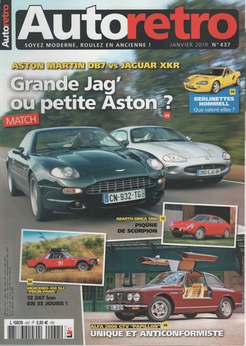 Auto retro 437 abarth - auto, simca
