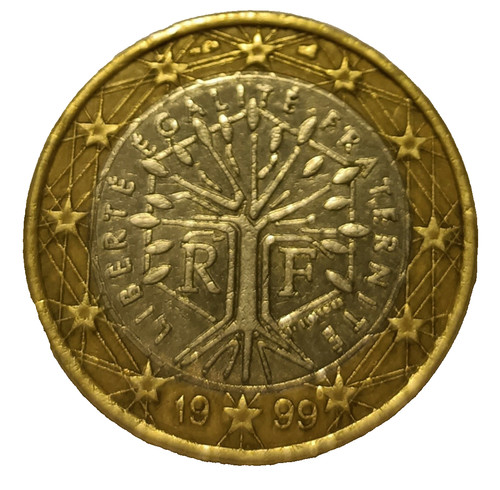 Euro francia anno 1999 - francia,