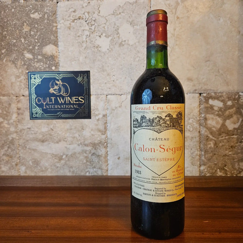 1983 chateau calon - chateau, calon-segur