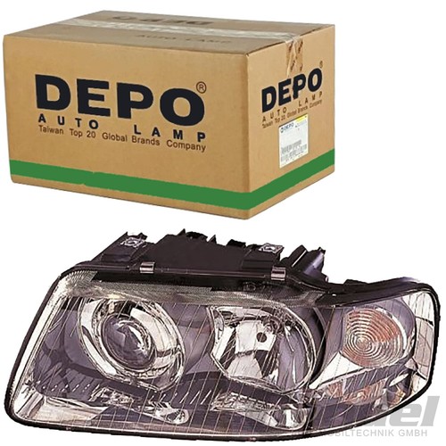 Depo fari a sinistra - depo, h1/h7
