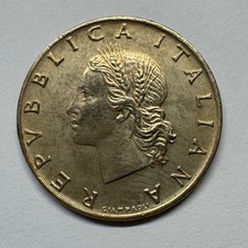 Moneta lire italia - moneta, 20