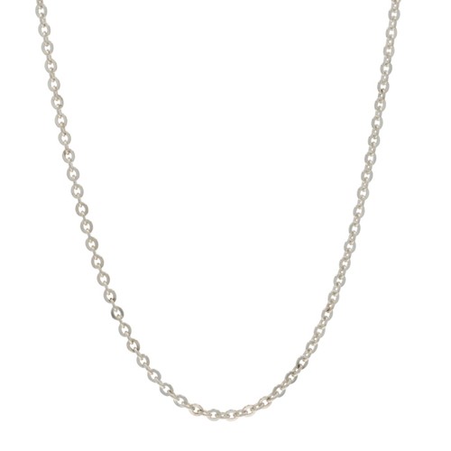 Collana catena cavo argento - catena, in