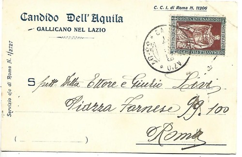 1929 30c torino isolato - 30c, su