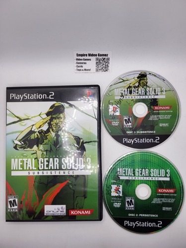 Metal gear solid subsistence - metal,