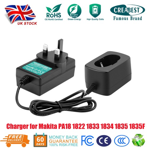 Charger for makita pa18 - uk,