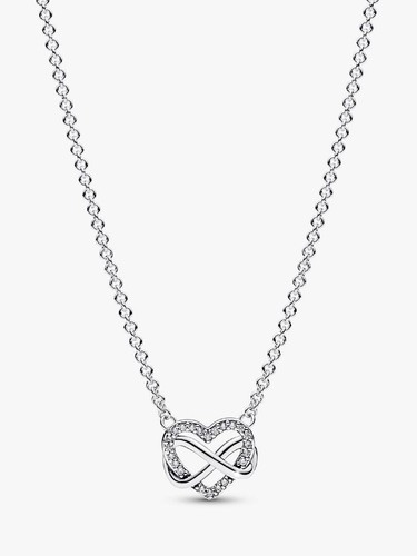 Collana pandora cuore infinito - cuore,