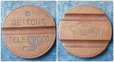 Gettone telefonico - gettone,