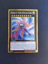 Numero C9: Sfera Dyson del Chaos - Ottime Condizioni GOLD SECRET RARE - YUGIOH