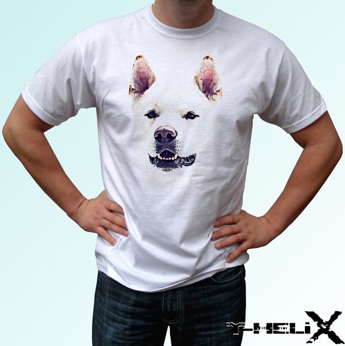 Akita american shirt cane - american,