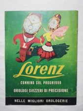 Pubblicita' Lorenz Orologi