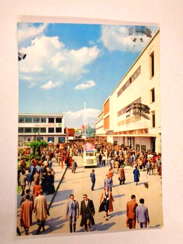 Fiera milano cartolina fto - fiera, di