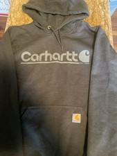 Carhartt Felpa con Cappuccio Rain Defender Uomo Vestibilità Larga Tg L