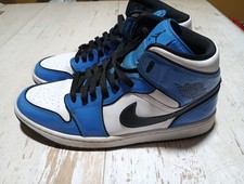 Jordan 1 mid signal blu US 10