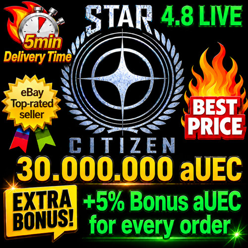Star citizen auec - star, 30.000.000